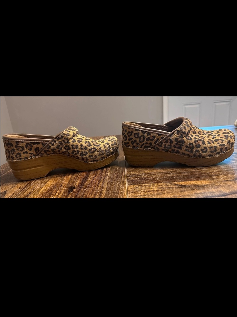 Leopard Print Danskos size 37